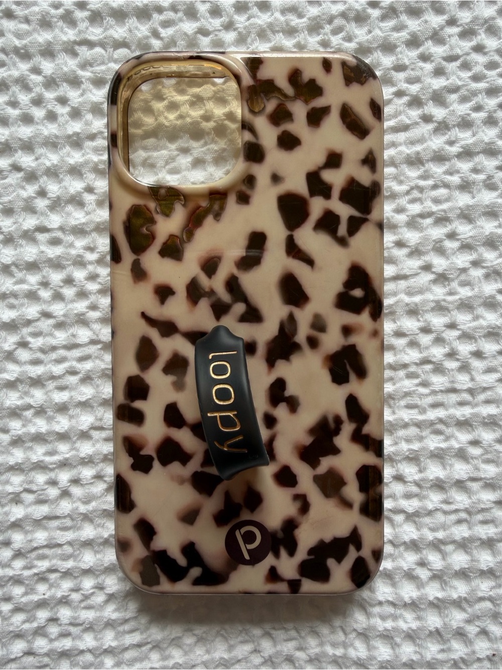 Blonde Tortoise Loopy Case - iPhone 13